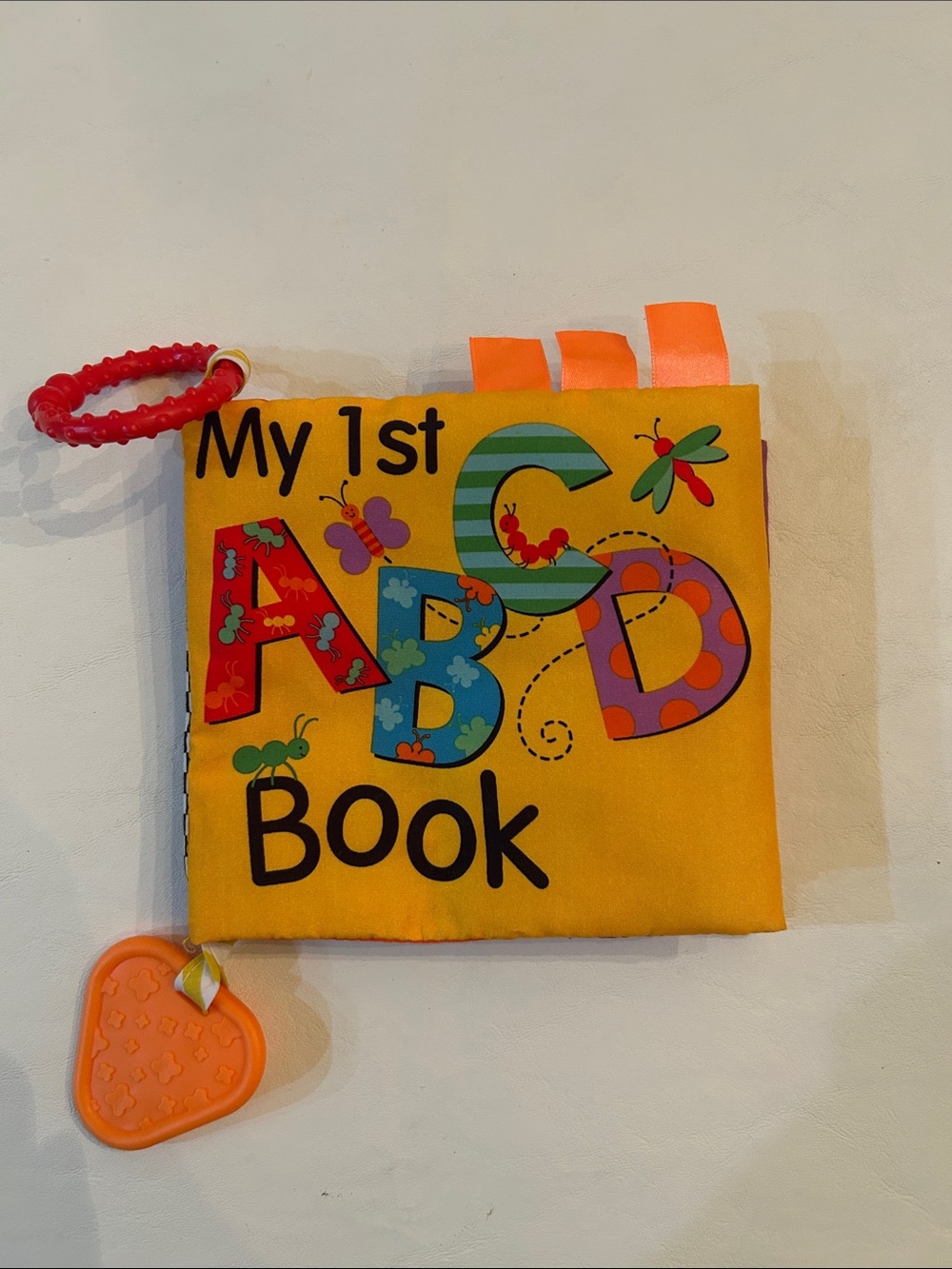 ABC Book Soft Crinkle Cloth Book